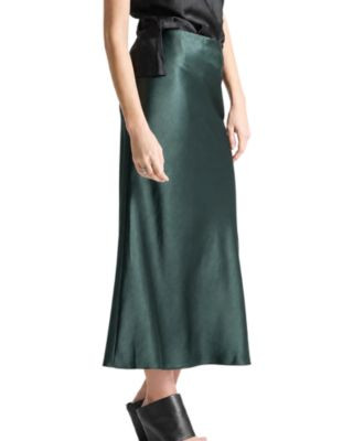 Saint Art Talia Charmeuse Maxi Skirt | Bloomingdale's (US)