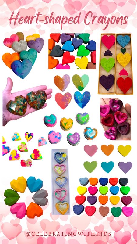 Color their world with love! These heart-shaped crayons make the perfect Valentine's gift or giveaway for the little ones. 🖍️❤️ #ValentineGifts #HeartCrayons #KidsArt #ValentineGiveaways #SpreadLove



#LTKkids #LTKSeasonal