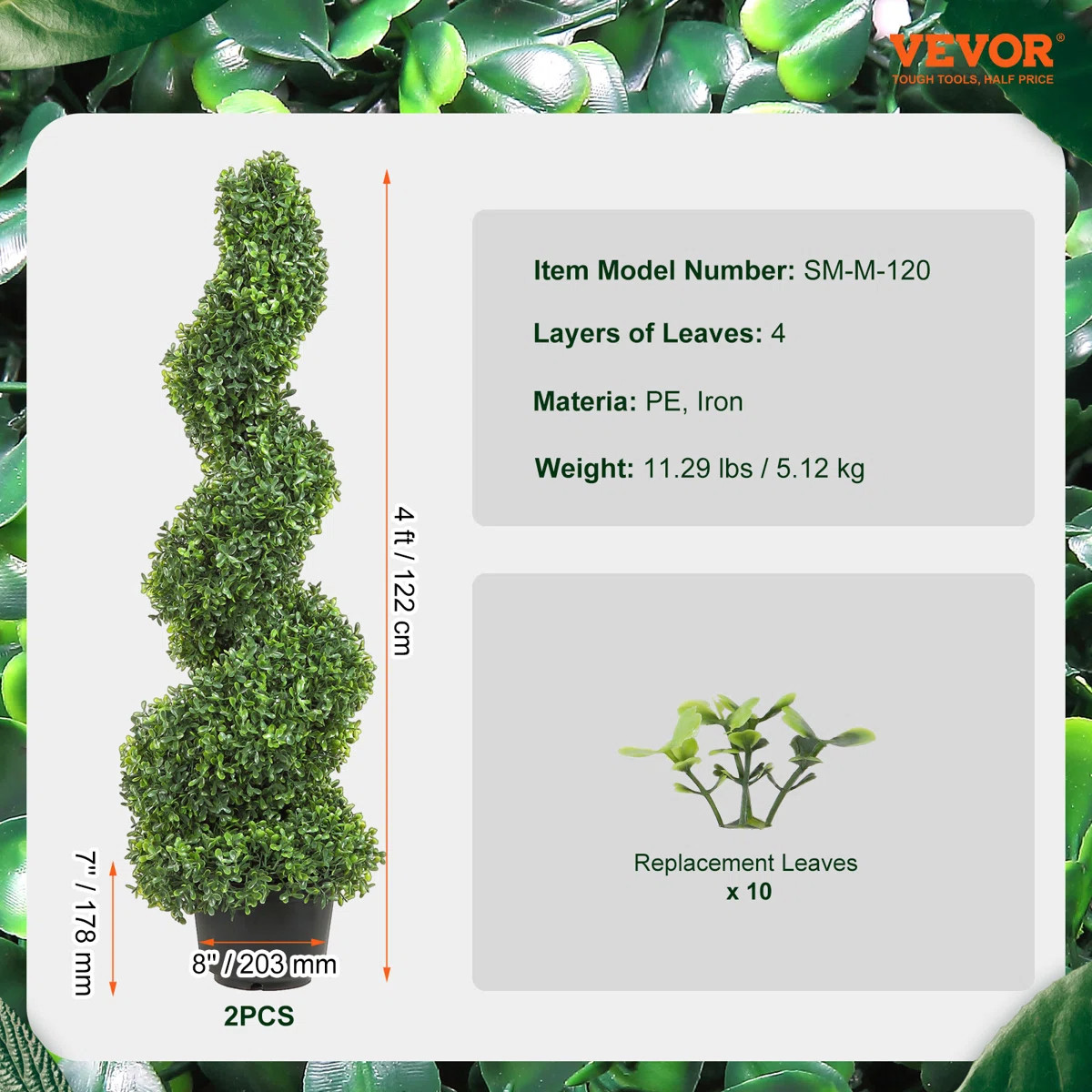 Primrue Artificial Boxwood Topiary in Pot (Set of 2) | Wayfair North America