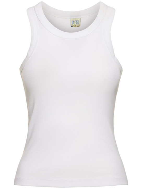 Hannah Tank organic cotton rib tank top | Luisaviaroma