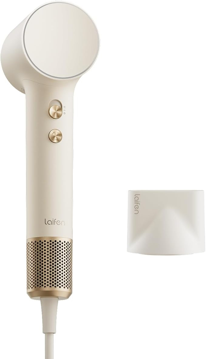 Laifen MINI Hair Dryer, Lightweight and Compact High Speed 200M Ionic Blow Dryer with 110, 000 RP... | Amazon (US)