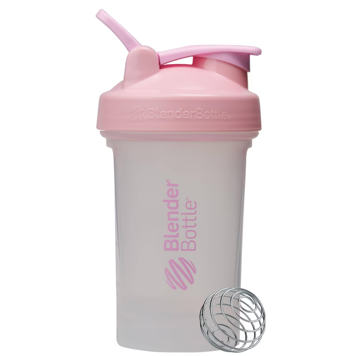 BlenderBottle 20oz Plastic Classic Water Bottle - Pink | Target