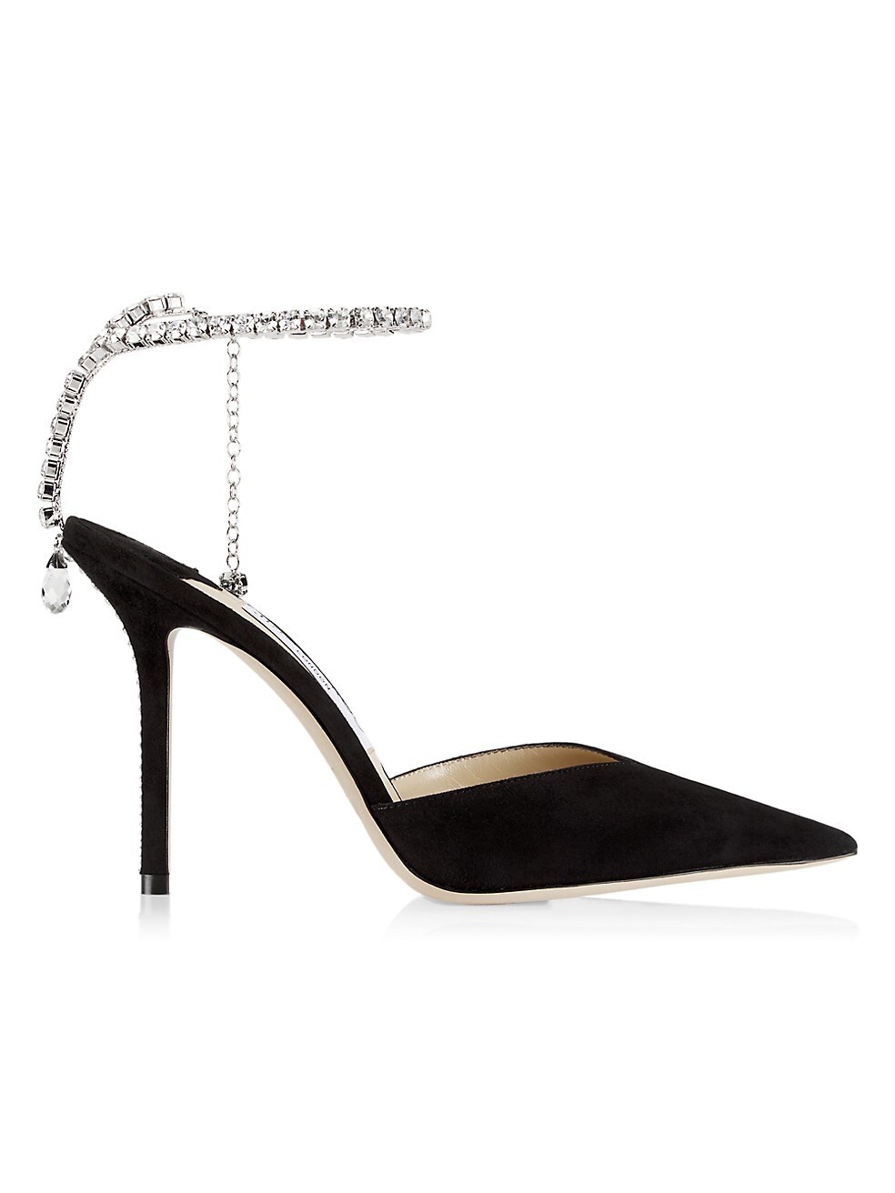 Jimmy Choo Saeda 100 Leather Pumps | Saks Fifth Avenue