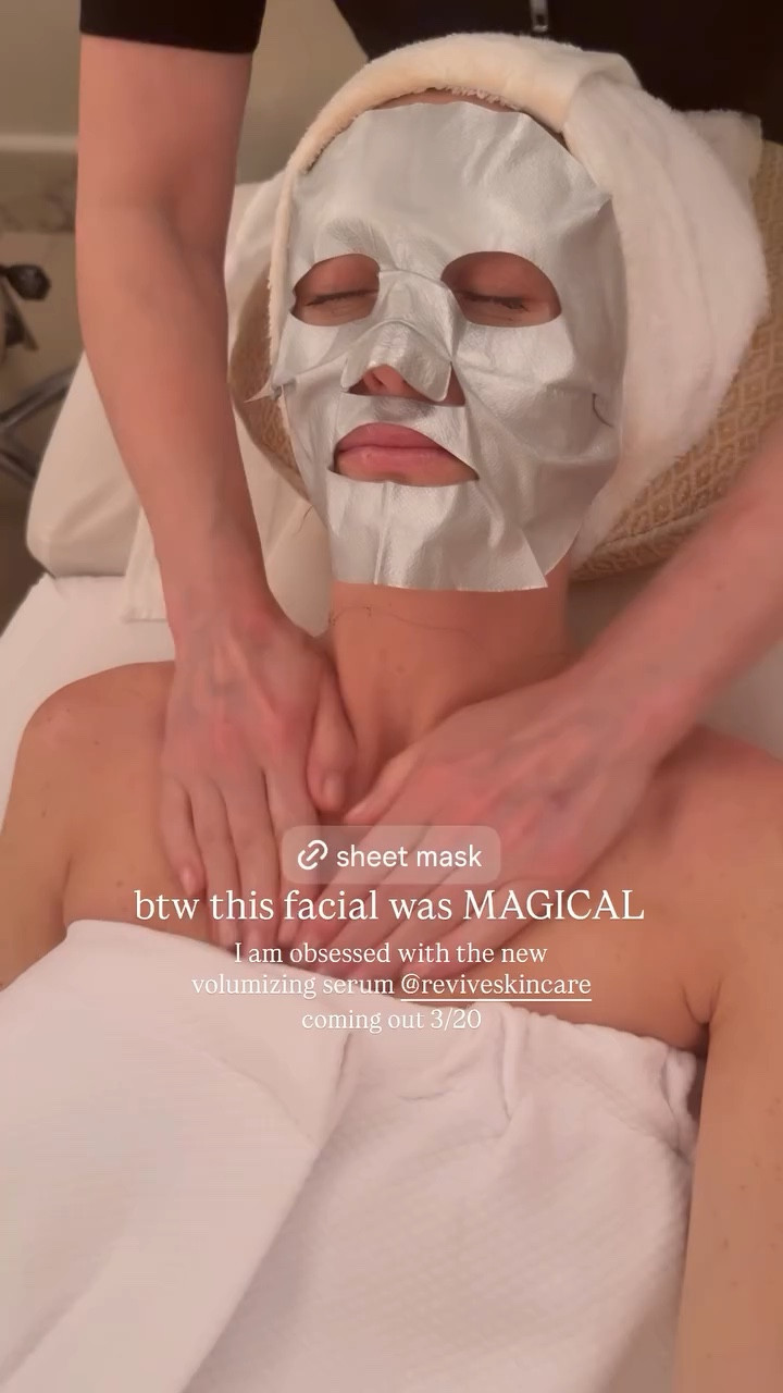 ReVive mask! 

#LTKselfcare #LTKBeauty