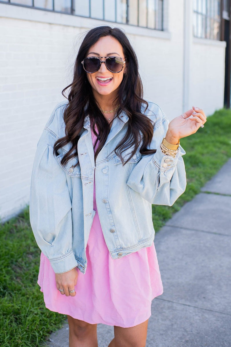 The Hudson Denim Jacket | Apricot Lane Boutique