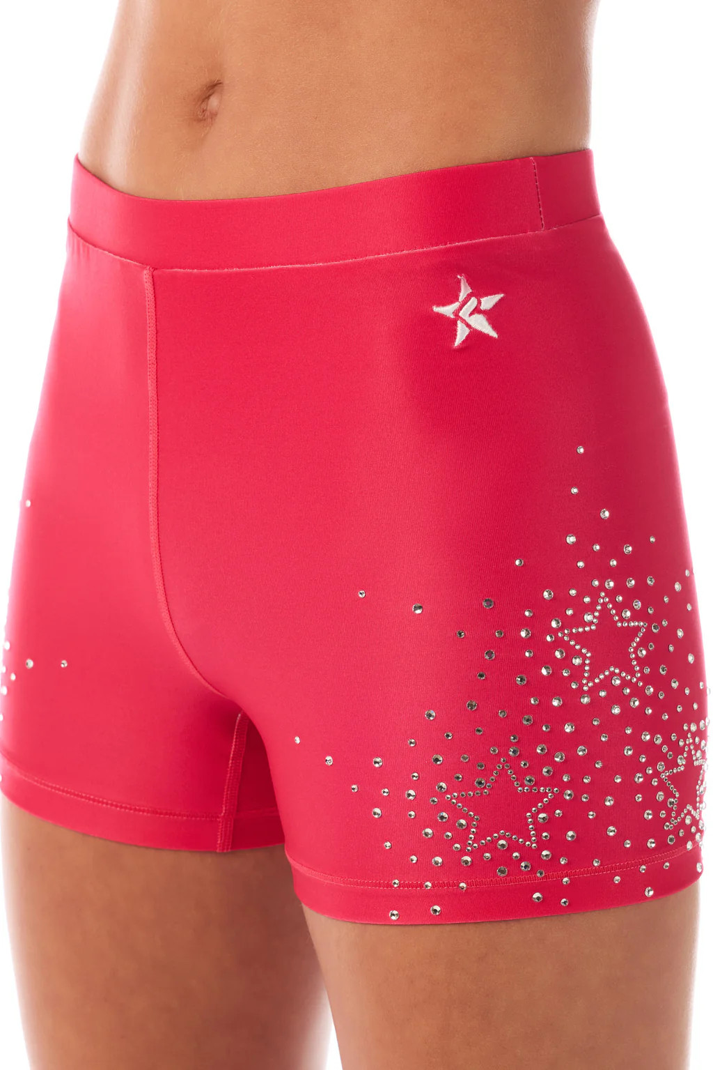 DCC Seeing Stars Compression Short in Hot Pink | Rebel Athletic