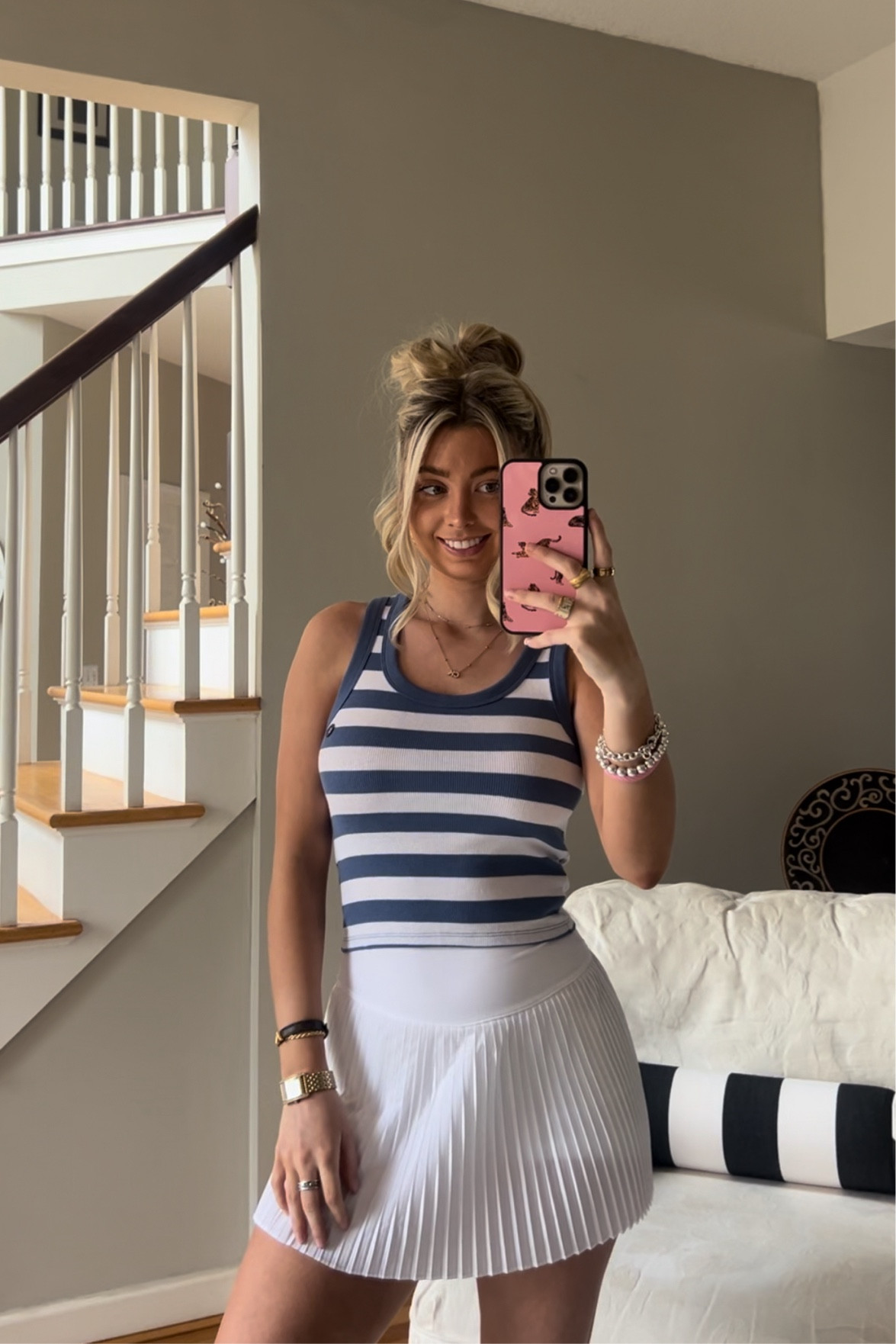 love this striped top for spring and summer! 
Hollister 


#LTKU #LTKstyletip #LTKfindsunder50