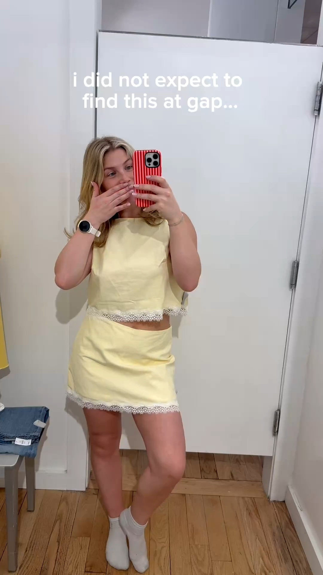 the perfect summer matching set! 💛 this is the most gorgeous butter yellow color and the material is super light and breathable. i’m wearing a medium in the top and bottom, there was definitely a little extra room in the bottom and i would size down! 

#LTKU #LTKootd #LTKgrwm