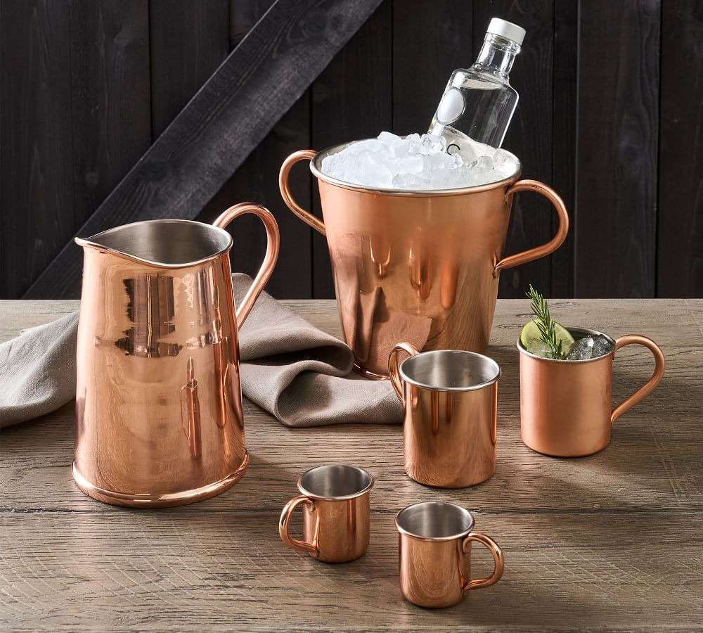 Vintage Handcrafted Copper Drinkware Collection | Pottery Barn (US)