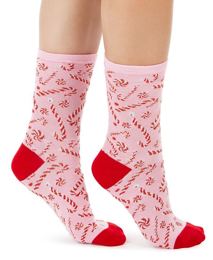 Charter Club Women's Holiday Crew Socks, Created for Macy's  & Reviews - Shop Socks - Women - Mac... | Macys (US)