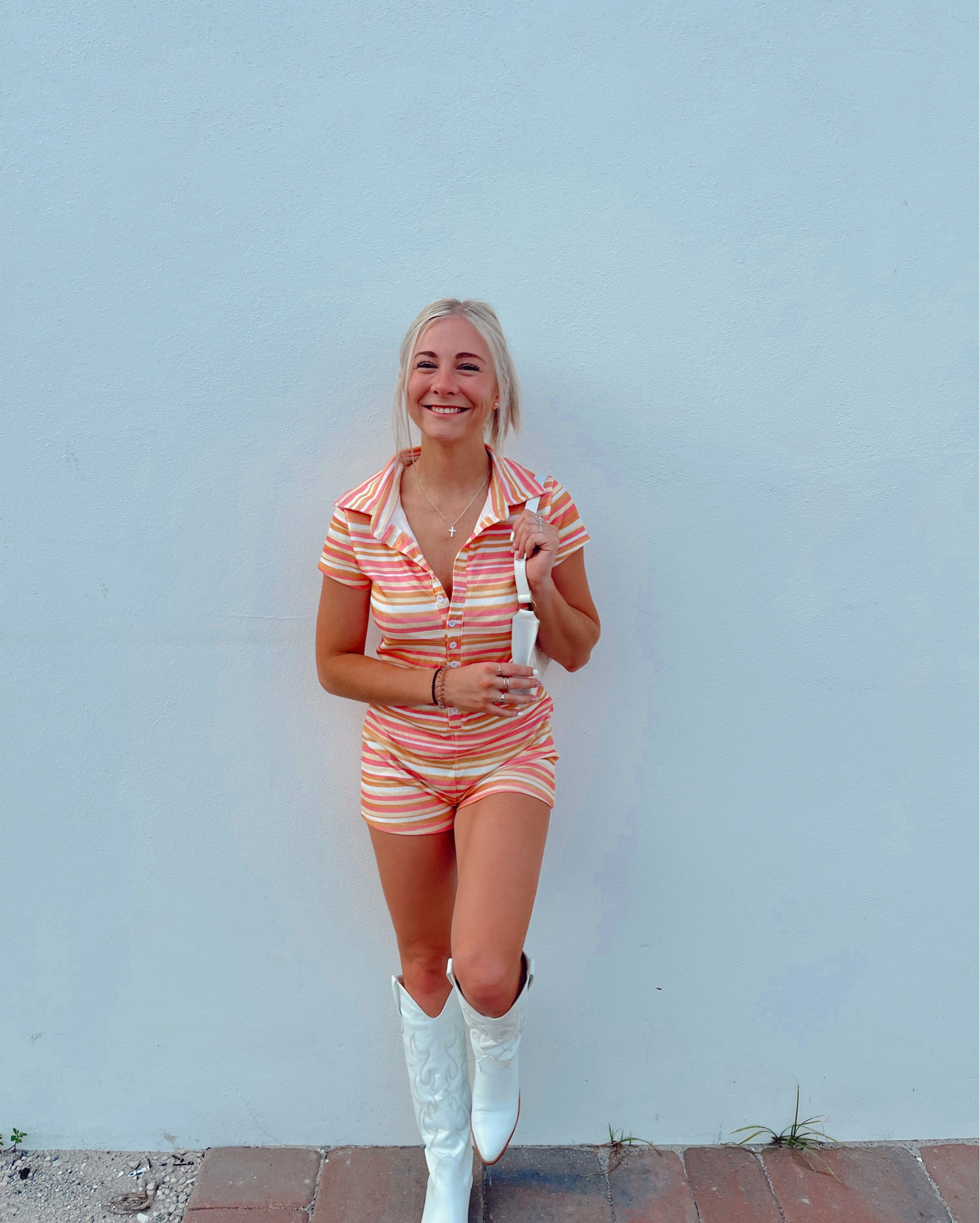 Such a cute girls day brunch romper ! 

#LTKStyleTip #LTKSpringSale #LTKFindsUnder50