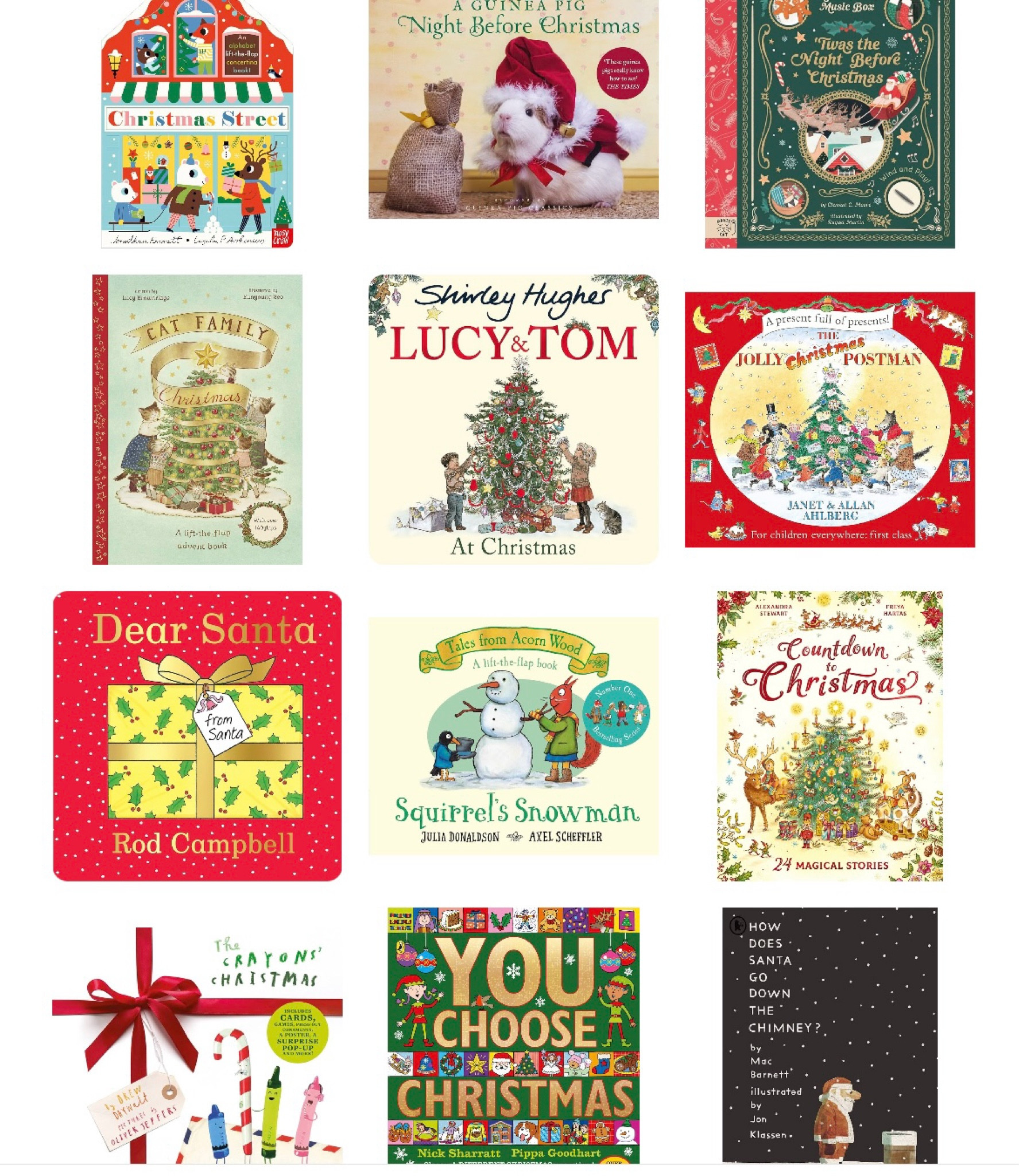 My favourite Christmas books for children...
