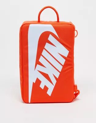 Nike shoebox bag in orange | ASOS (Global)