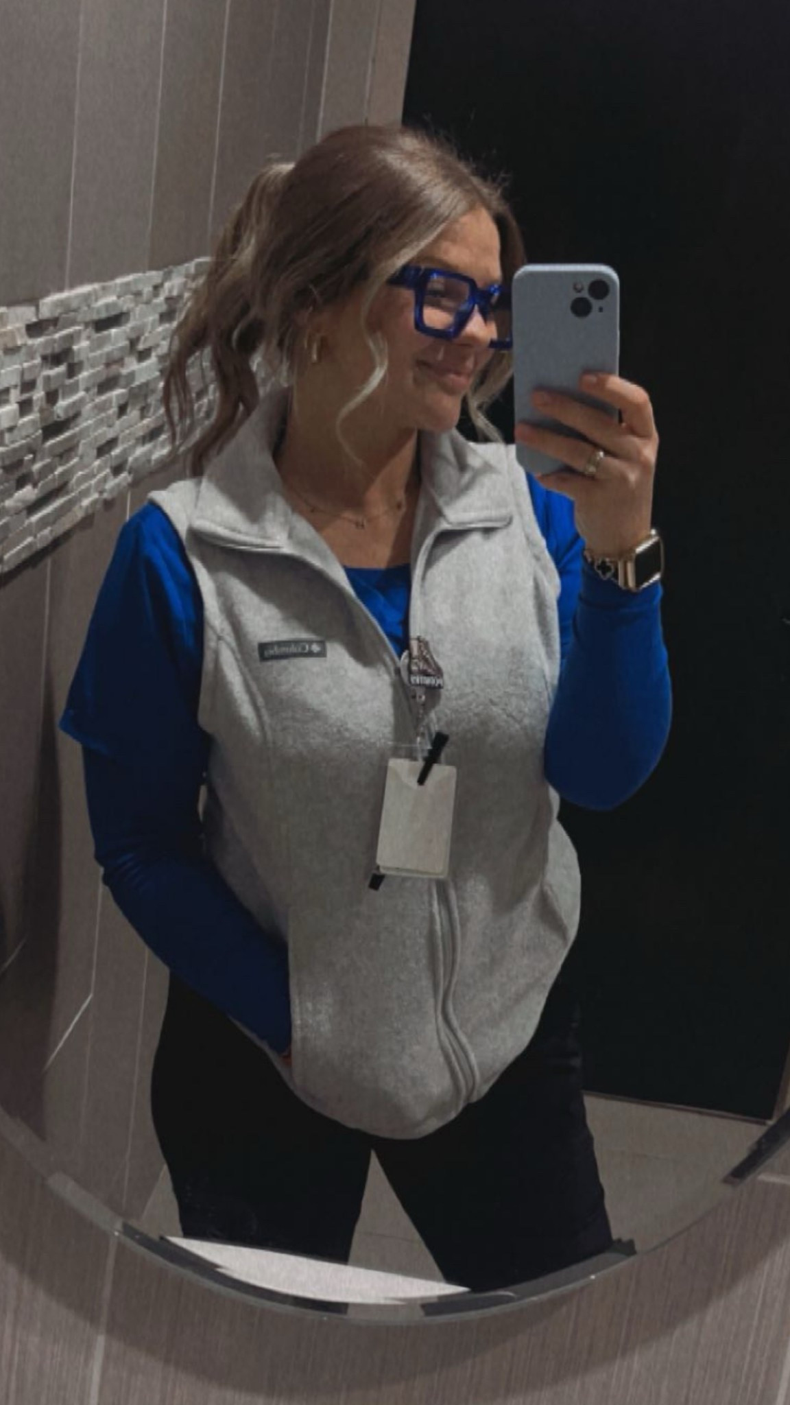 Health care girlies 
Scrub style 
Blue light glasses 

#LTKFindsUnder50 #LTKWorkwear #LTKStyleTip