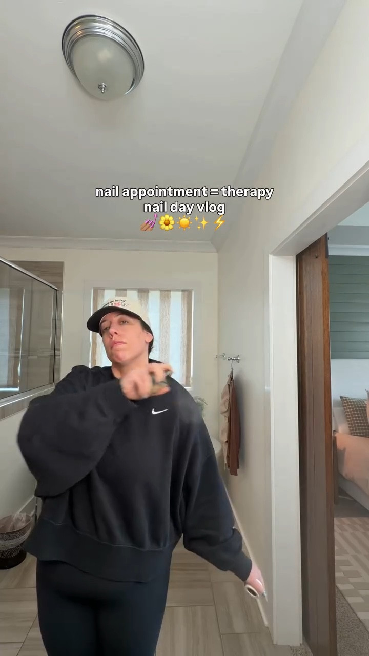 Fresh nails, little reset, and feeling like a brand new woman 💅✨ sometimes it’s the small things that hit the reset button.

@b2nailsmj slayeddddd per usual 💅🏽

@nike @hydrojug @phlur 

#nailday #momlifevibes #selfcareroutine #dayinthelife #reallifemom

#LTKgrwm #LTKBeauty #LTKdayinmylife