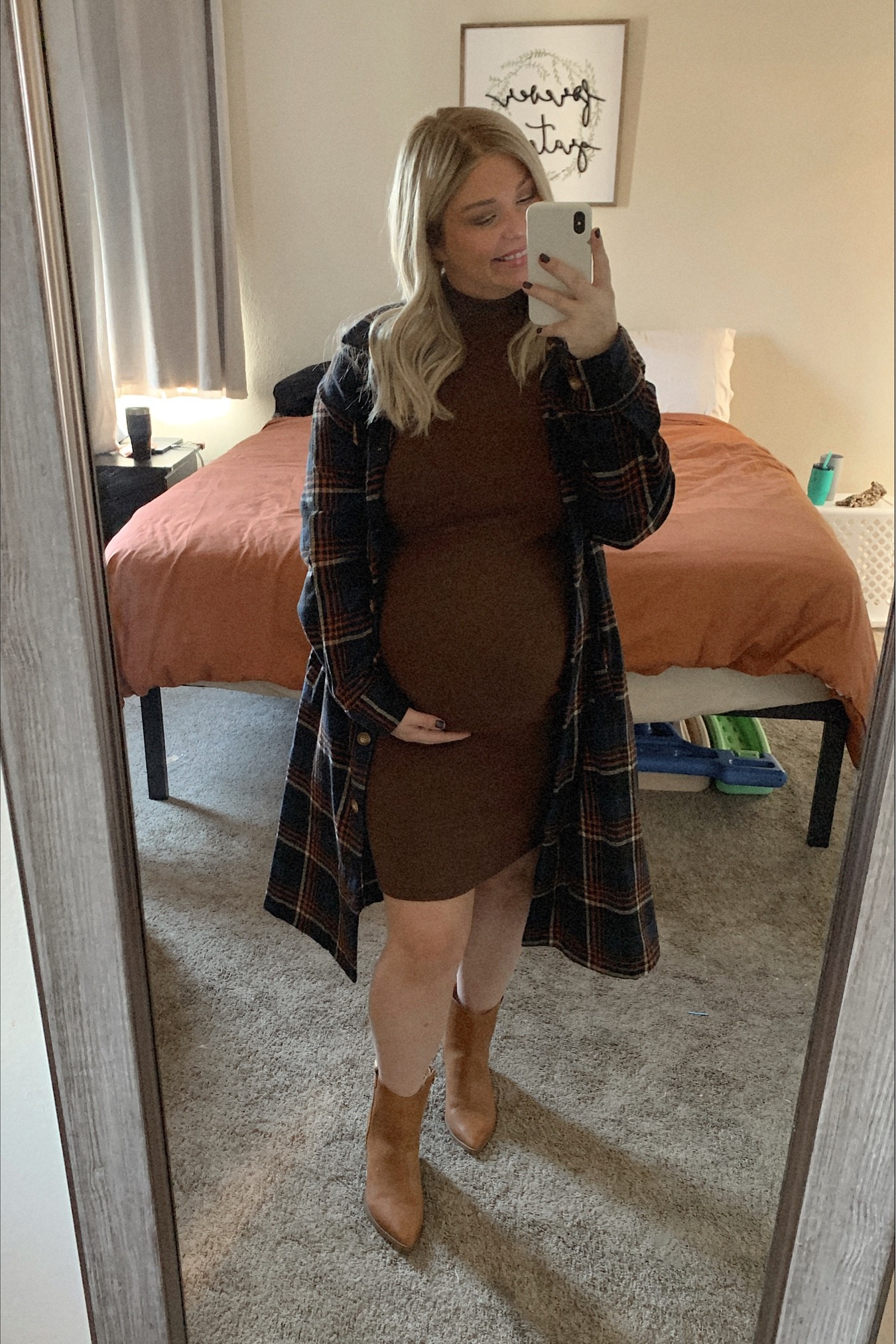 just over here dreaming of fall 🍁🍂🌾☁️ 
wearing my true size medium in both the coat and dress and i went up half a size to 7.5 in boots 

#oldnavy #target #shein #fallstyle 

#LTKunder50 #LTKbump #LTKSeasonal