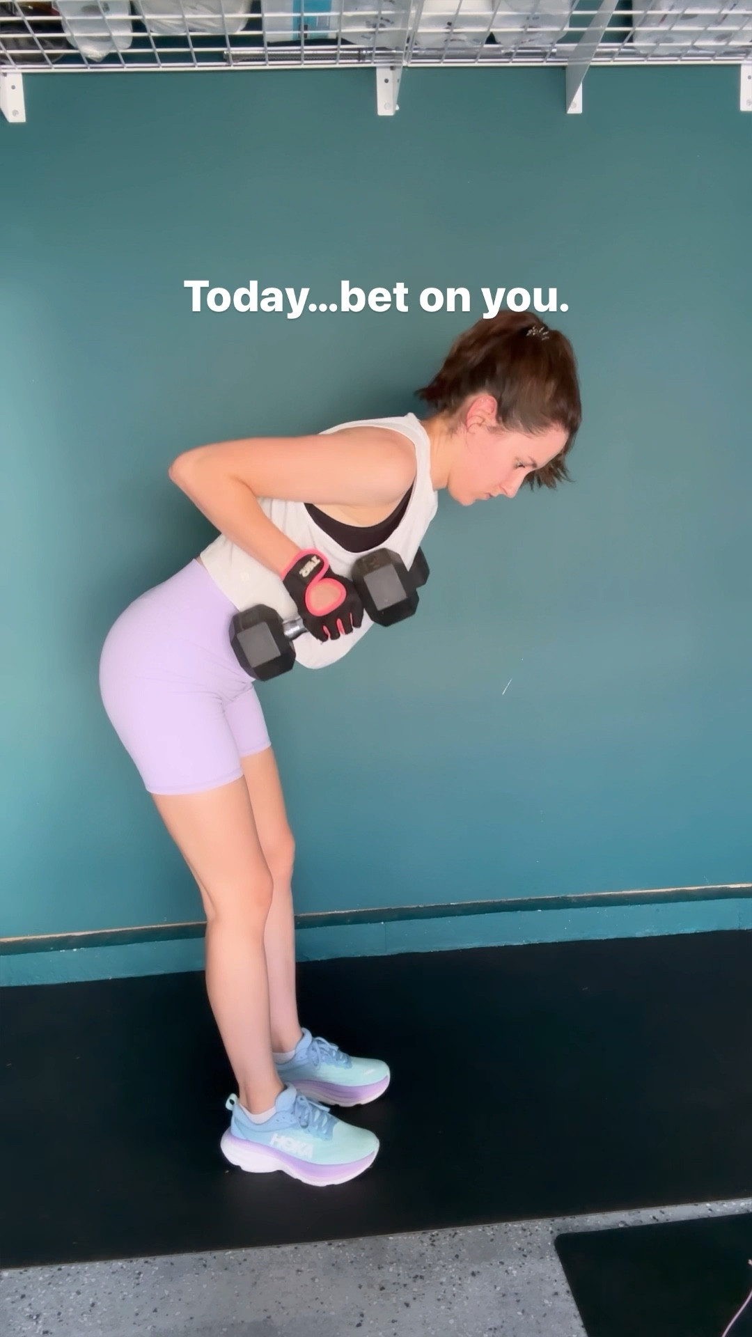Amazon workout outfit // white cropped tank // lavender biker shorts // hoka sneakers 💜

#LTKunder50 #LTKfitness