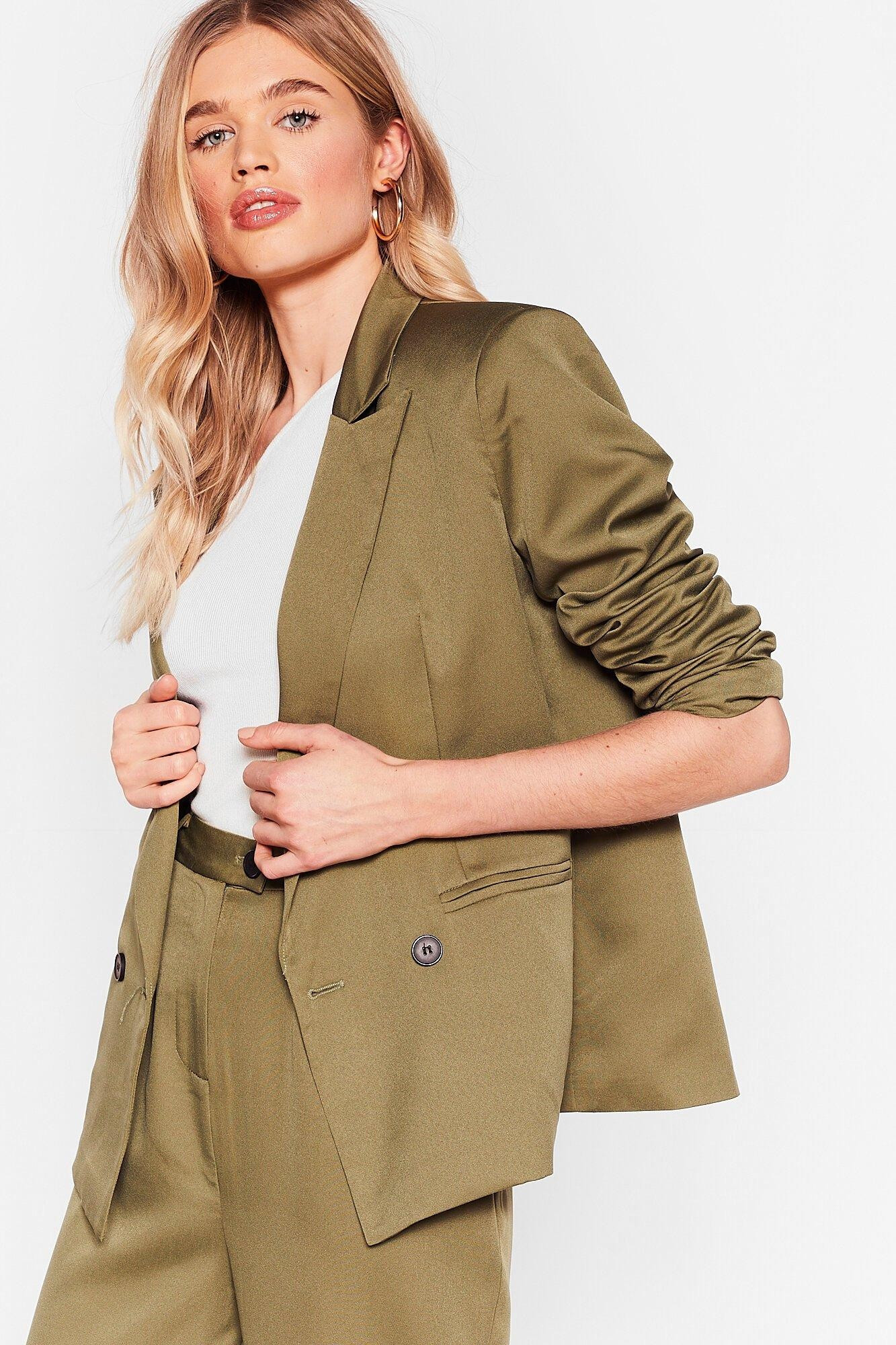 Tailored Button Down Blazer | Nasty Gal (US)