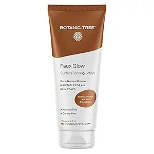 Botanic Tree Self Tanner-Organic Sunless Tanner for Natural-Looking Fake Tan-Herbal Self Tanning ... | Amazon (US)