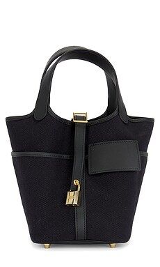 FWRD Renew Hermes Picotin Lock Handbag in Black from Revolve.com | Revolve Clothing (Global)