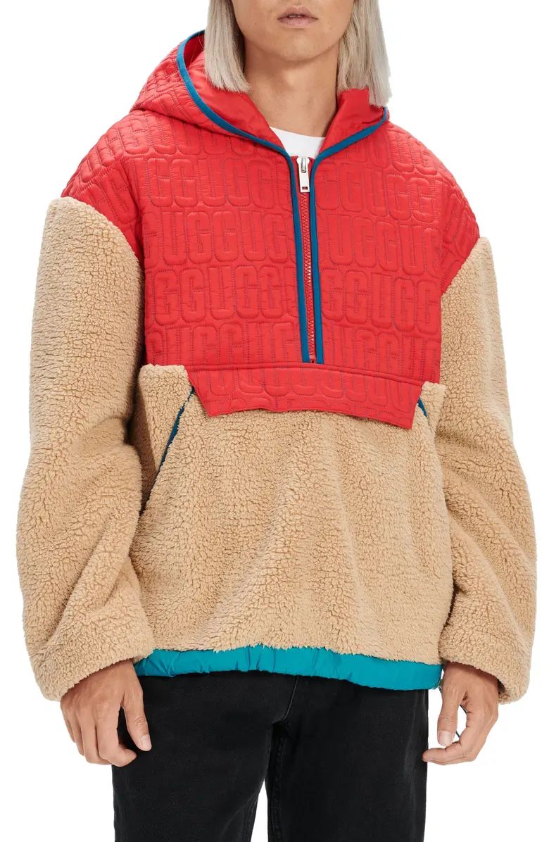 Iggy Fleece Half Zip Hooded Pullover | Nordstrom