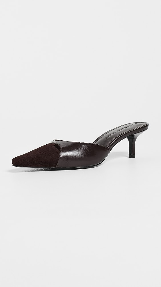 Black Suede Studio Rue 50 Heels | Shopbop | Shopbop