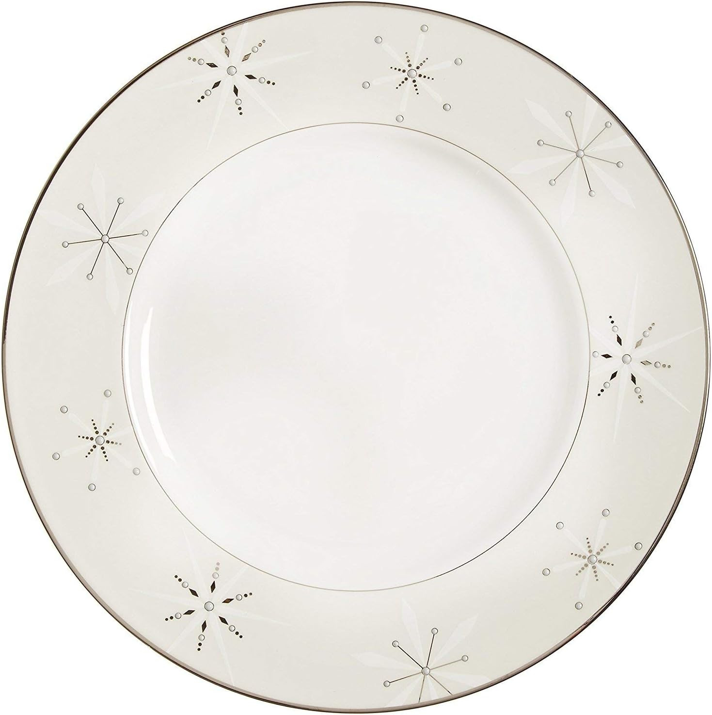 Lenox Federal Platinum Snowflake Accent Plate,Accent Plate, Snowflake | Amazon (US)