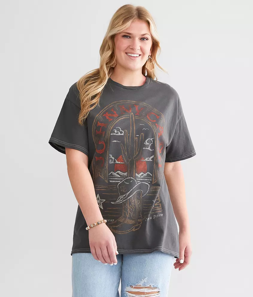 Johnny Cash Band T-Shirt | Buckle