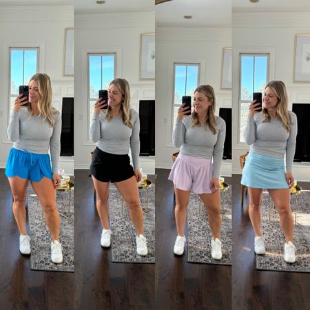 Amazon athleisure shorts and skirts for under $30! I’m in M in all. Everything TTS. I love a casual, athletic and workout look that has pops of color and fun detailing for spring! 


#LTKsalealert #LTKfitness #LTKfindsunder100