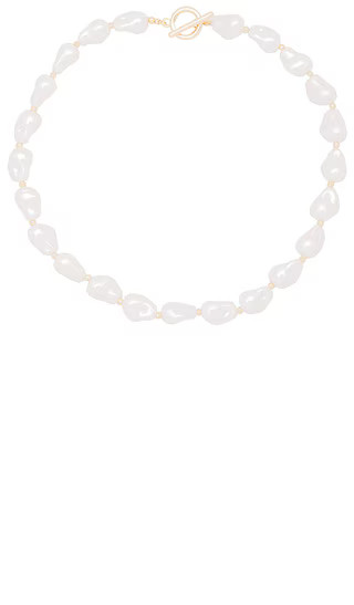 Wilma Necklace in Pearl | Revolve Clothing (Global)