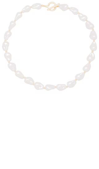 Wilma Necklace in Pearl | Revolve Clothing (Global)