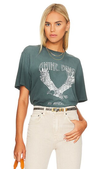 Lili Eagle Tee in Emerald Green | Revolve Clothing (Global)