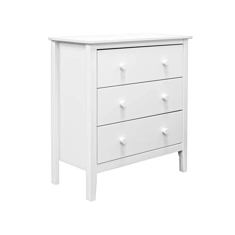Semeraro 3 Drawer 30'' W Solid Wood Chest | Wayfair North America