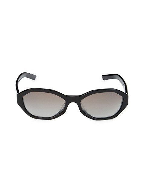 Prada 56MM Geometric Sunglasses on SALE | Saks OFF 5TH | Saks Fifth Avenue OFF 5TH