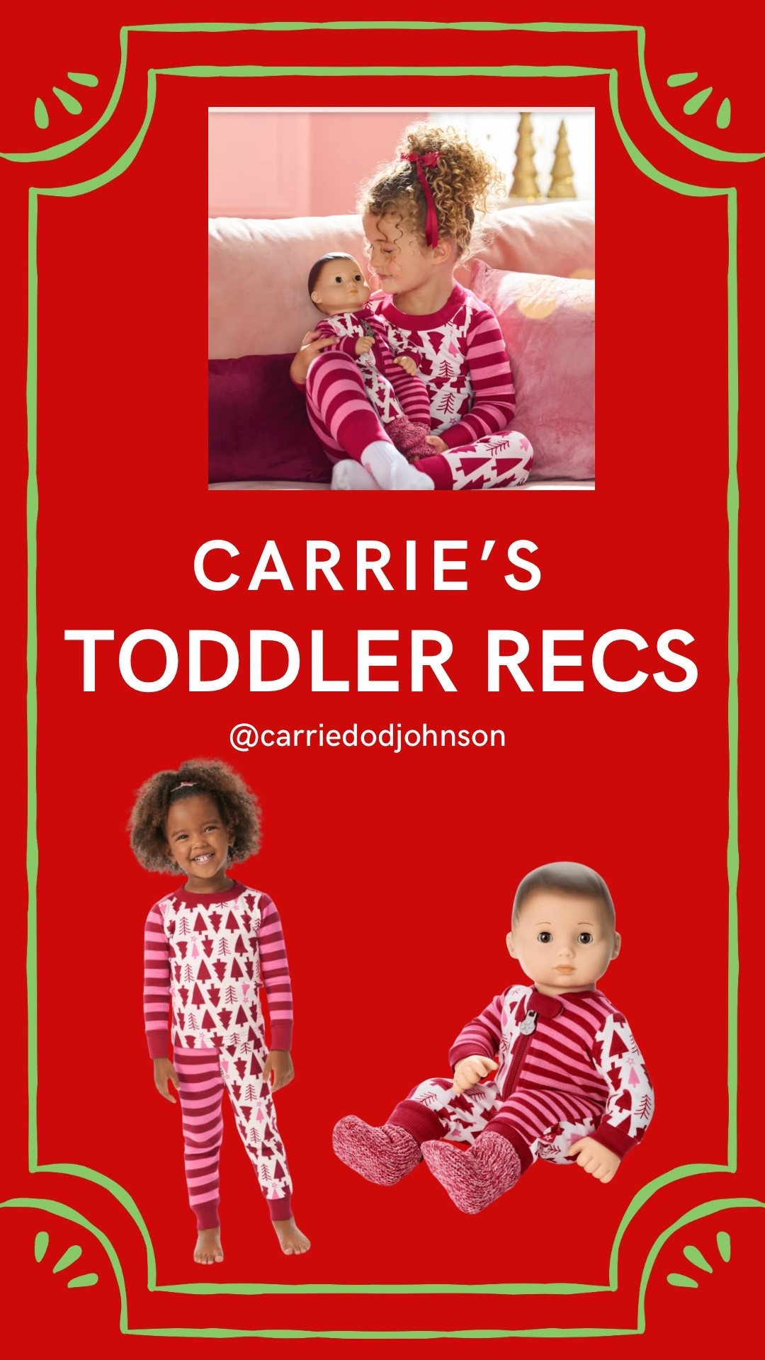 The cutest matching Bitty Baby and toddler Christmas pjs from American Girl!

#LTKKids #LTKBaby #LTKHoliday
