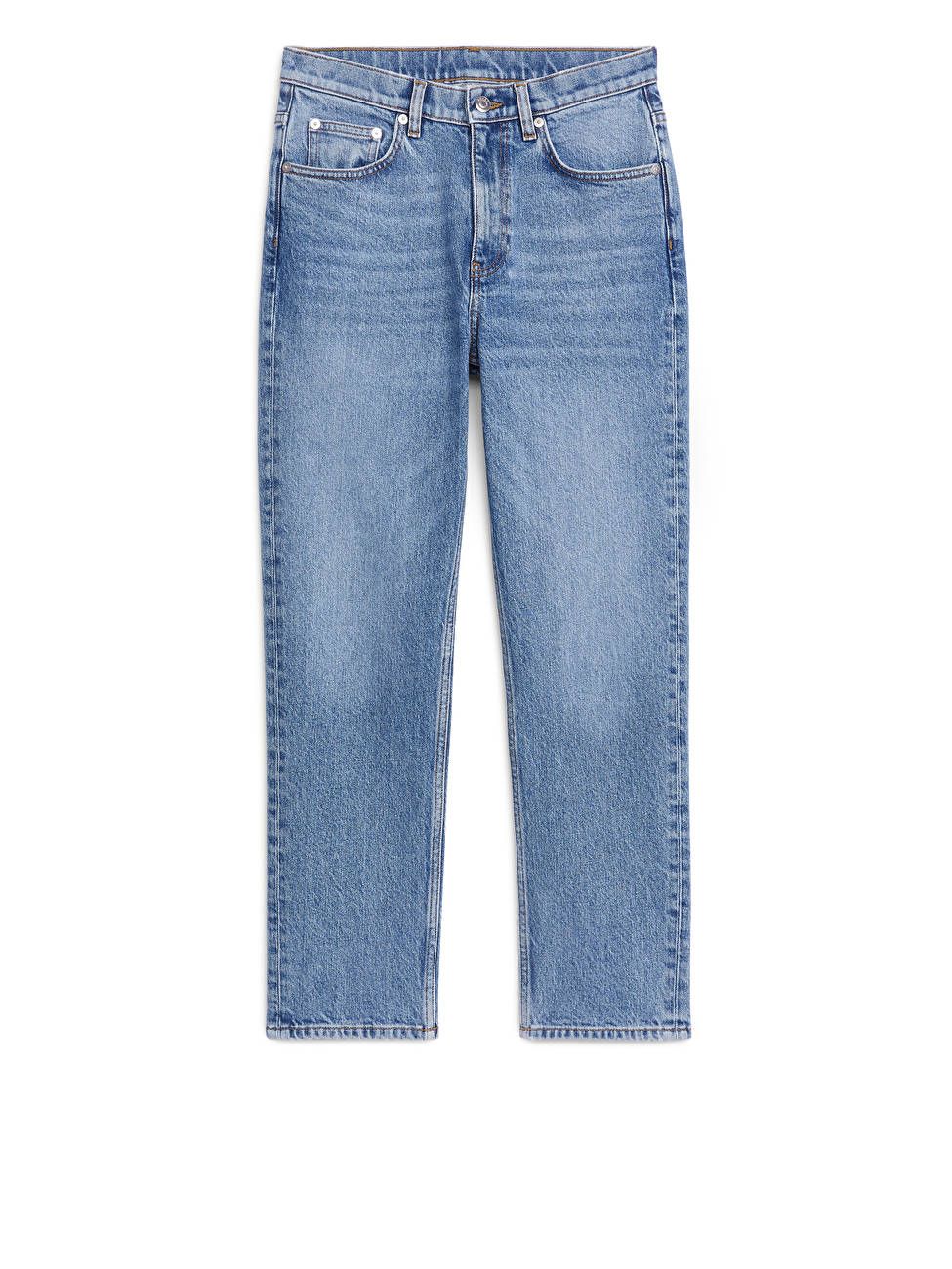 REGULAR CROPPED STRETCH Jeans | ARKET