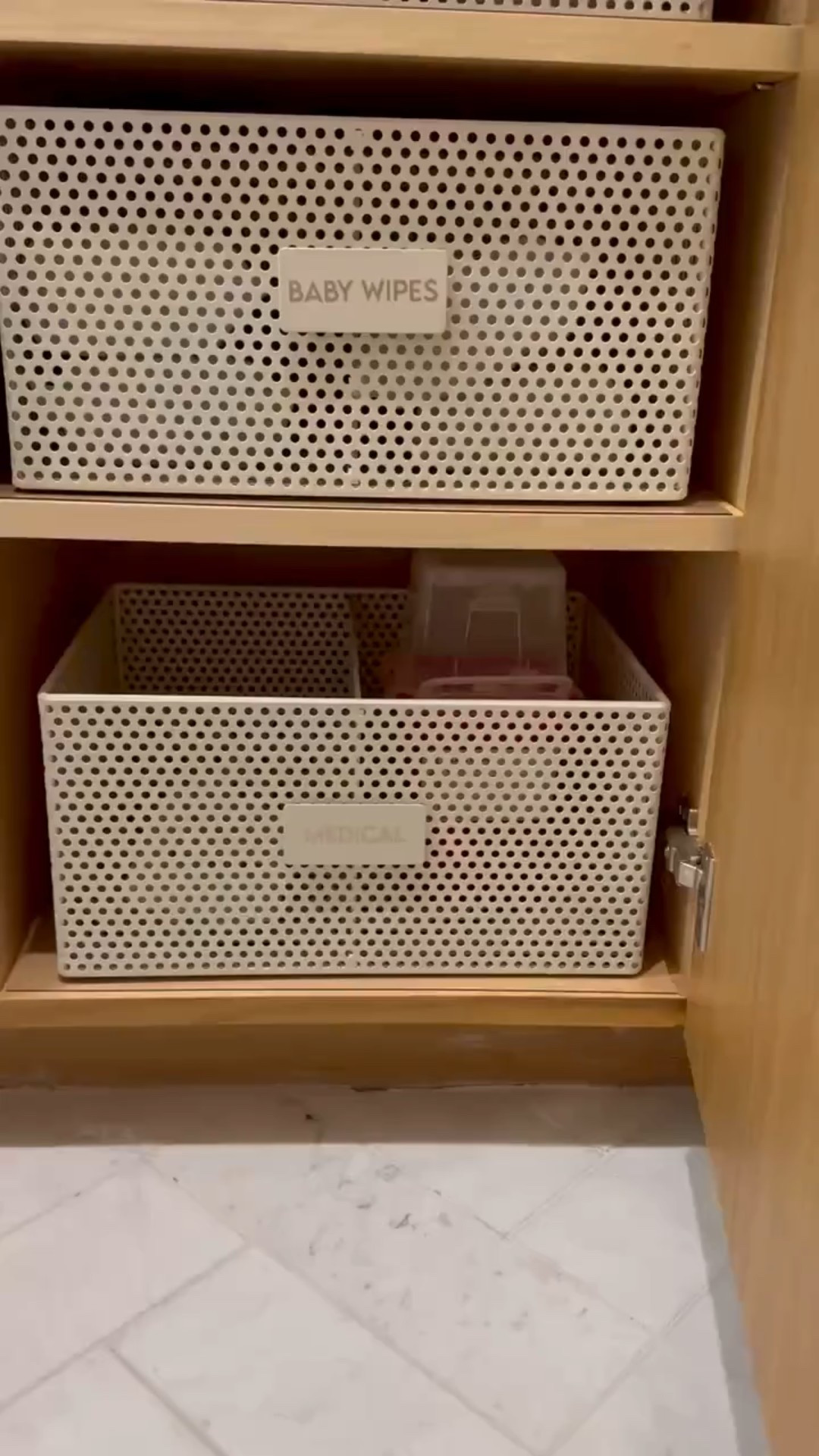 NEAT Method Perforated Bins with Labels 🤌🏼

#LTKHome