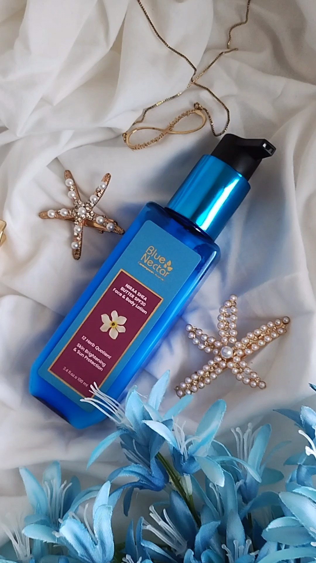 One of my favorite sunscreens for my body and face is this one by Blue Nectar. It contains ayurvedic natural ingredients and sinks into the skin easily like a lotion. I never have a white cast on my melanin skin. Also it smells so fresh but the fragrance is non-irritating.

#LTKSeasonal #LTKBeauty #LTKmorningroutine