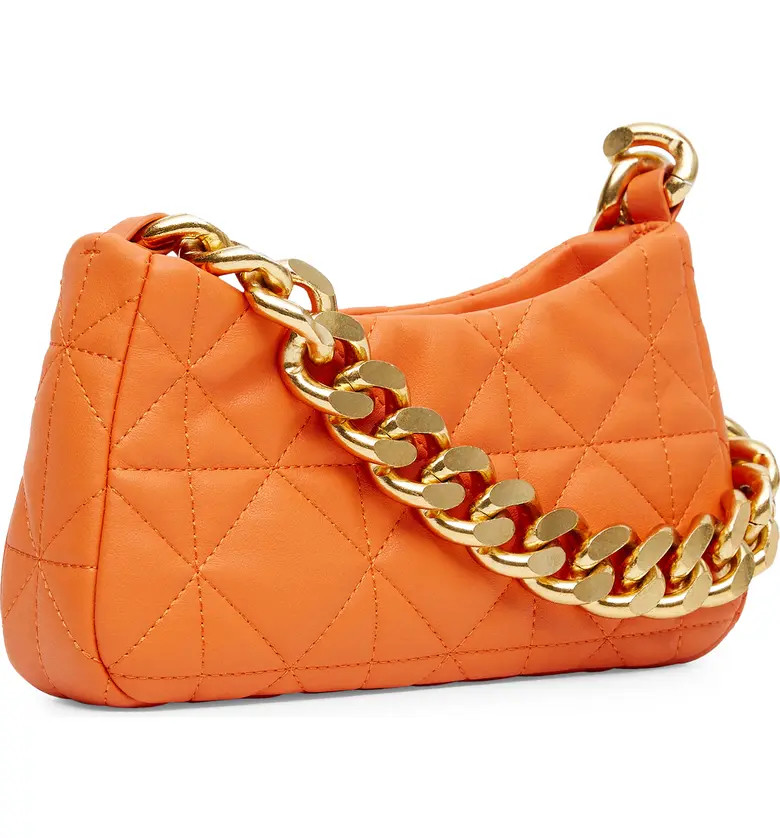 MANGO Quilted Chain Shoulder Bag | Nordstrom | Nordstrom