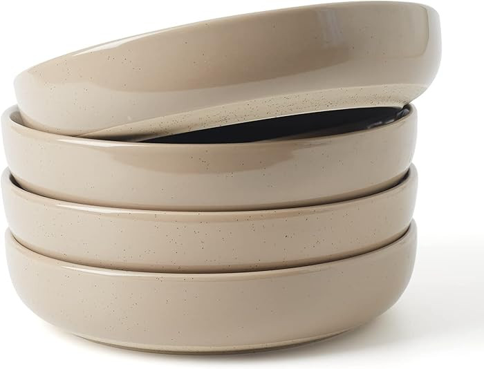 famiware Milkyway 33 oz Bowl Set, Pasta Bowls Set of 4, Salad Bowls Perfect for Your Friend for H... | Amazon (US)