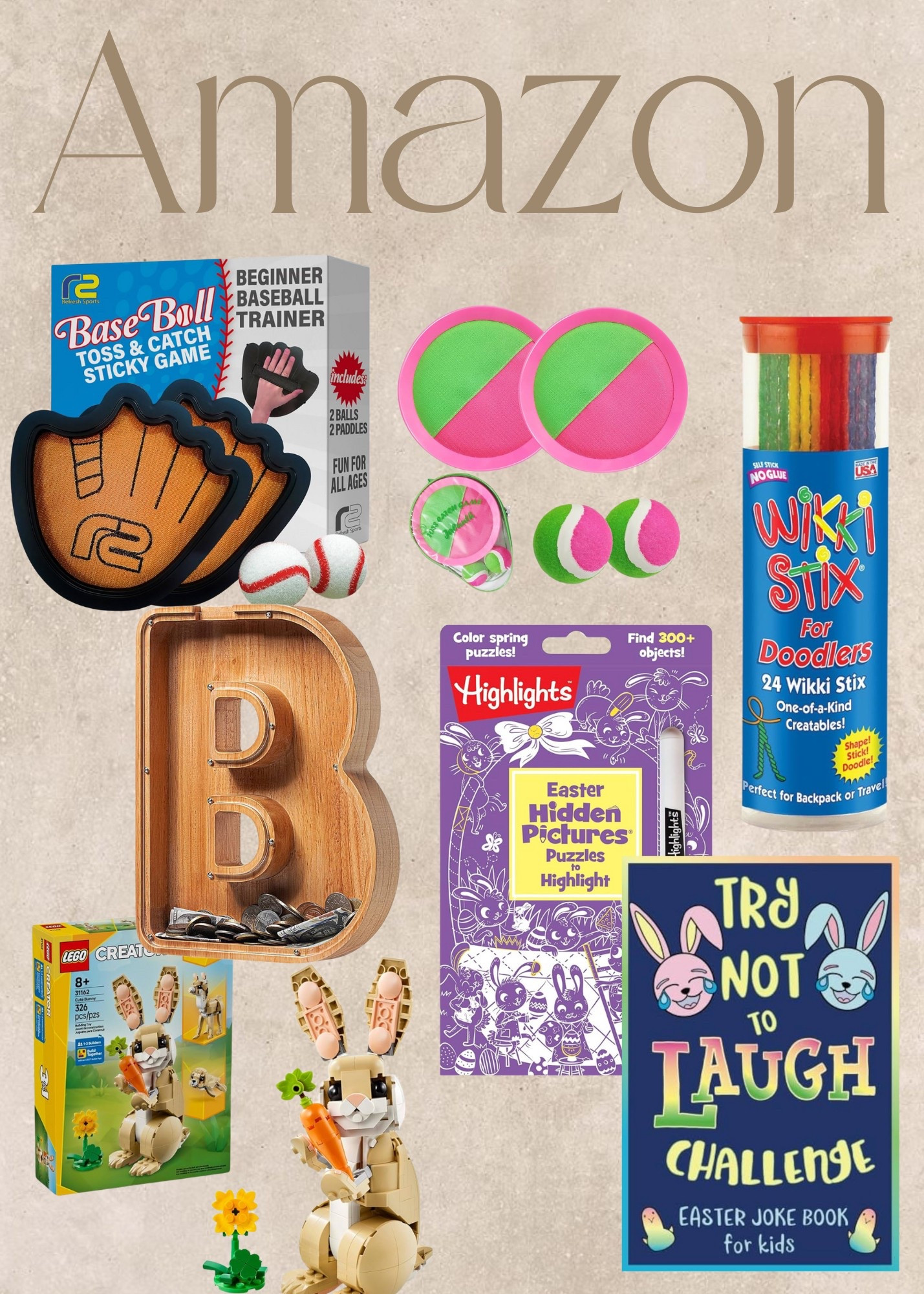 Kids Easter basket ideas from Amazonn

#LTKKids #LTKFamily #LTKSeasonal