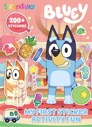 Bluey: Stickertivity: My First Sticker Activity Fun (Paperback) | Walmart (US)
