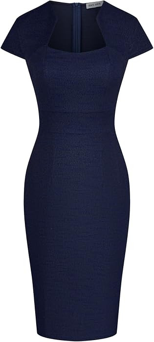 GRACE KARIN Work Dresses for Women Tweed Pencil Dress | Amazon (US)
