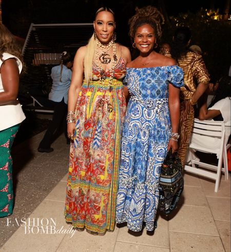 @pmmagency and @excelerateher CEO @kimblackwellpmm posed with the illustrious @iamtabithabrown , with #kimblackwellpmm in #dolcegabbana and #tabithabrown in a @farmrio dress and a #dior bag. Bomb! Shop their looks at the link in bio.
📸 @sonejr 
#excelerateher #tabithabrown #womensempowerment #womensempowermentconference #womensupportingwomen 