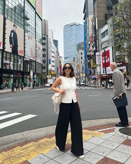 Spring summer outfit / what I wore in Japan [bump-friendly]

Abercrombie vest top small 
Nordstrom pull on pants xs 

#LTKbump #LTKtravel