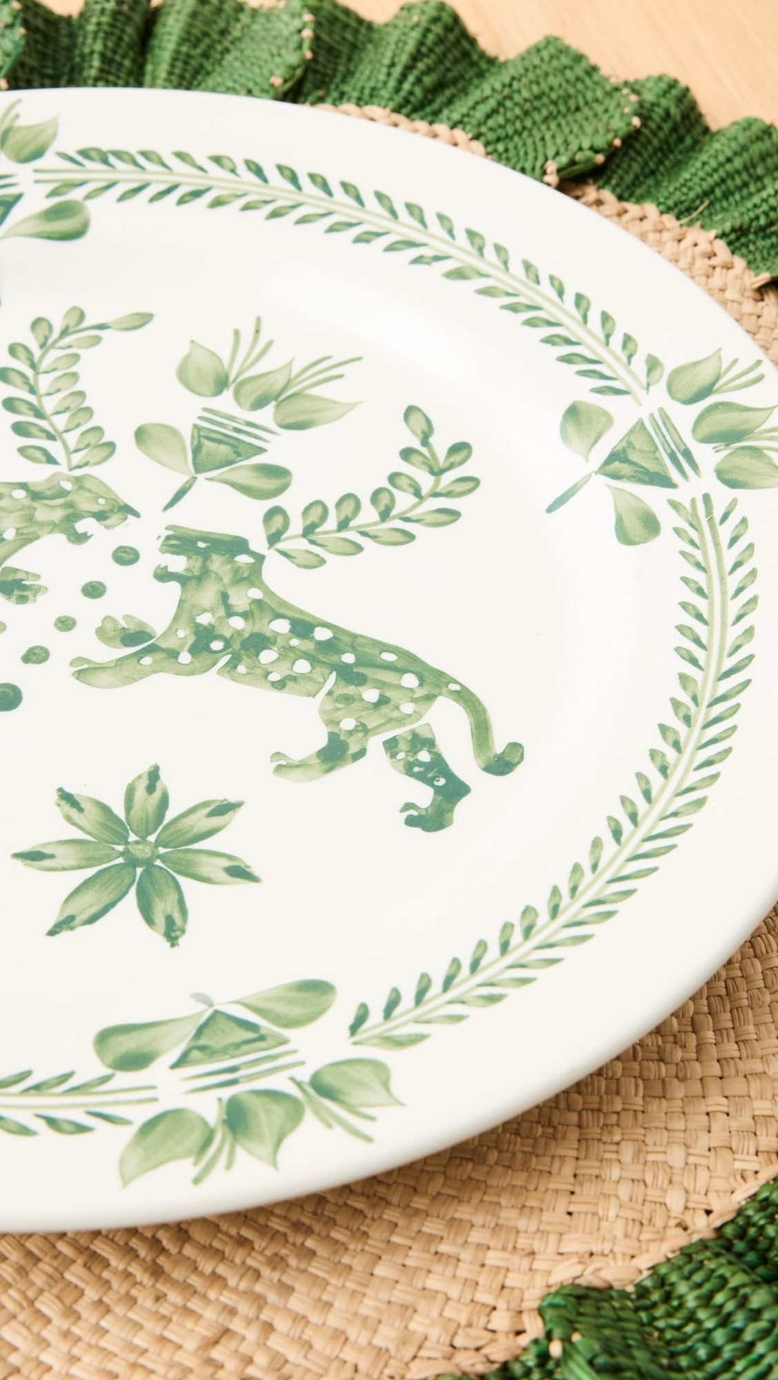 Dark Jungle Sabor Ancestral Dinner Plate Set of 2 | Shopbop
