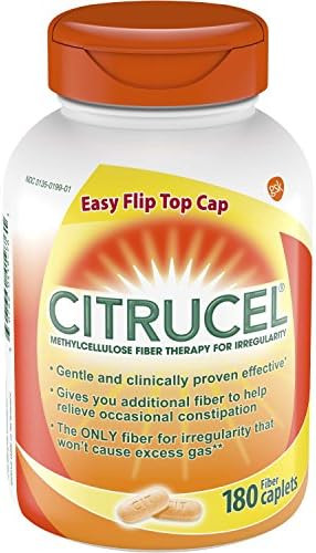 Citrucel Fiber Therapy Caplets for Irregularity, Easy to Swallow Methylcellulose Fiber Caplets, 1... | Amazon (US)