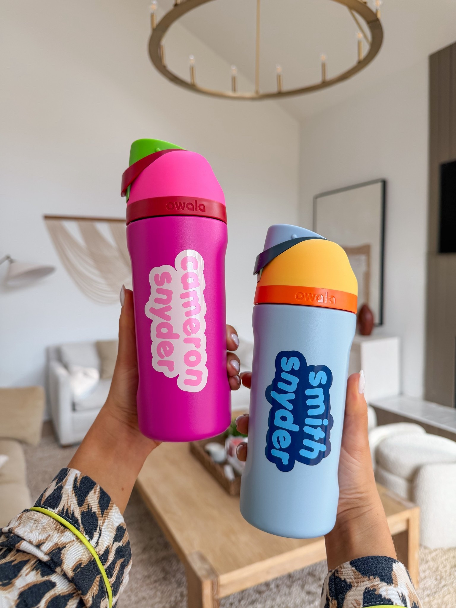 Kids Owala Cups with personalized vinyl stickers for school! Our kids love these! 

#LTKKids