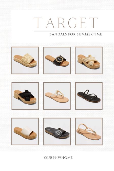Target sandals for spring!

Platform sandals, tan sandals, black sandals, neutral sandals, resort wear, buckle sandals, strappy sandals, spring shoes, summer shoes, white sandals, raffia sandals, summer footwear

#LTKshoecrush #LTKstyletip #LTKfindsunder50