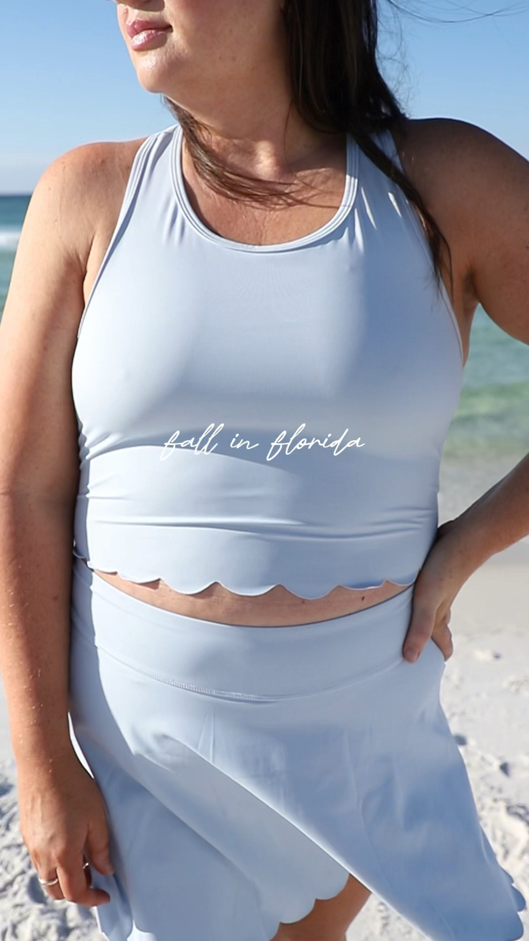 Amazon two piece set
Scallop athleisure 
Tennis skirt 
Hokas 
Krewe sunglasses 


#LTKfindsunder50 #LTKVideo #LTKover40